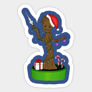 Groot Christmas Sticker